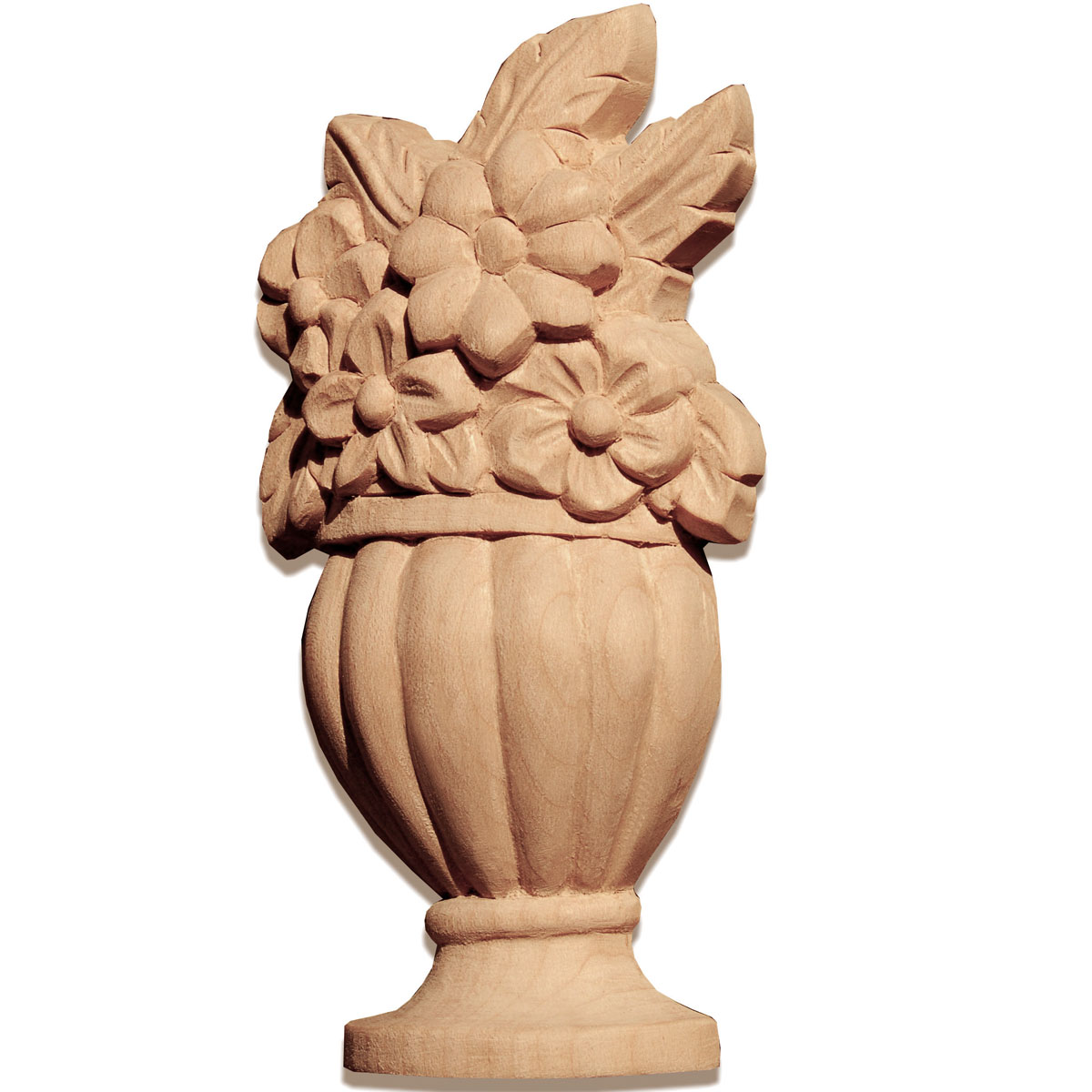 Sanford Urn Wood Carving - Wood Carvings - Appliques and Onlays