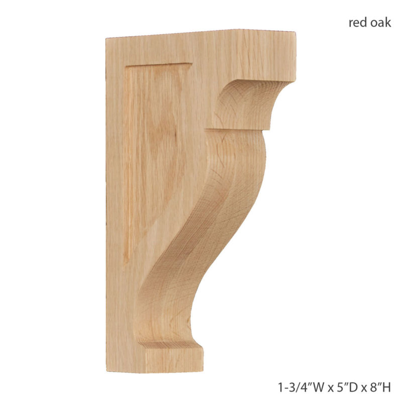 Mission Scroll Bracket - Corbels and Brackets - Wood Carvings