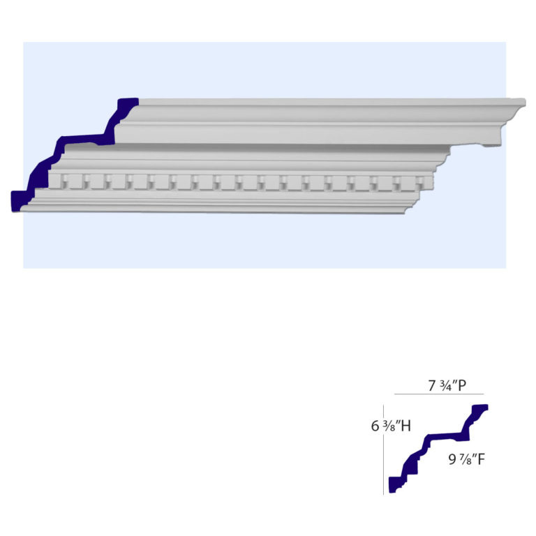 Extra Wide Fluted Pilaster Door and Window Trim Molding