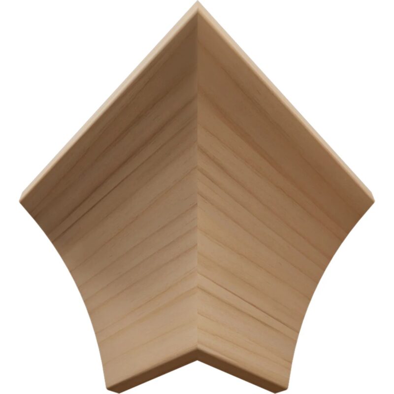 Picture of Wood Molding - Hardwood Cove Molding (5-1/4 Inch Fascia) - More Than ...